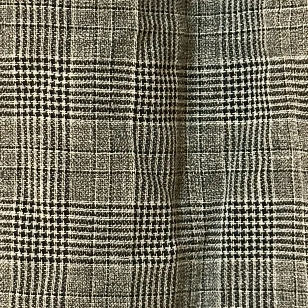 Vintage 90s Armani Collezioni Wool/Linen Trouser Pants Tan/Black Women’s Size 6 - Picture 3 of 11